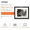 iFrame 18” x 22” Black Framed New York City Fifth Avenue Skyline Print Framed Art Work For Wall Decor With Photo Mat | NYC Skyline Wall Art | Black And White Picture Wall Art Decor